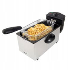 Esperanza 2000W inox cvrtnik na olje FALAFEL 3L friteza