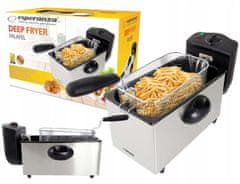 Esperanza 2000W inox cvrtnik na olje FALAFEL 3L friteza