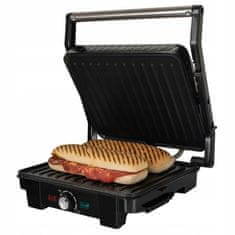 Bass Polska 2500W električni toaster in kontaktni žar za sendviče