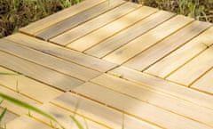 Malatec 10x lesena talna obloga – plošče za terase