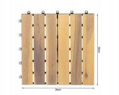 Malatec 10x lesena talna obloga – plošče za terase