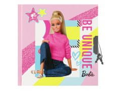 sarcia.eu Barbie Dnevnik s črtami, zapiranje na ključavnico 14x14x1 cm 
