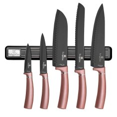 Berlingerhaus 6-delni set nožev z magnetnim stojalom I-Rose Edition