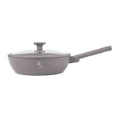 Berlingerhaus Ponev WOK s titanovo površino in pokrovom 28 cm Taupe Collection BH-8094