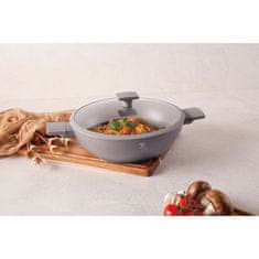 Berlingerhaus Ponev WOK s titanovo površino in pokrovom 30 cm Taupe Collection BH-8095