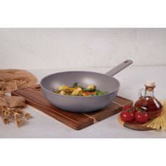 Berlingerhaus WOK ponev s titanovo površino 28 cm Taupe Collection BH-8093