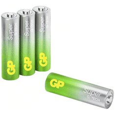 GP Baterija alkalna SUPER G-TECH R6 AA 1.5V, 4kom
