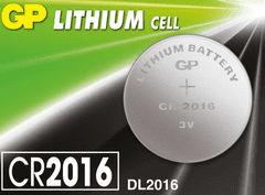 GP Baterija CR2016 LITHIUM 3V, 1kom
