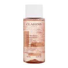 Clarins Cleansing Micellar Water 100 ml micelarna vodica za odstranjevanje ličil in nečistoč z občutljive kože za ženske