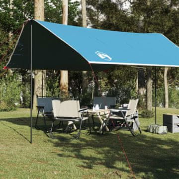 Vidaxl vidaXL Kamperska ponjava, modra, 430 x 380 x 210 cm, vodoodporna