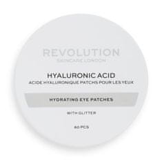 Revolution Skincare Hyaluronic Acid Hydrating Eye Patches vlažilni obliži za področje okoli oči 60 kos