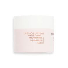 Revolution Skincare Nourishing Lip Butter Mask Cocoa Vanilla hranilna in vlažilna maska za ustnice 10 g