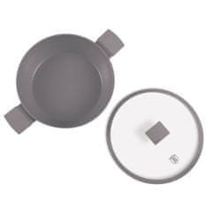Berlingerhaus Ponev s titanovo površino in pokrovom 28 cm Taupe Collection BH-8098
