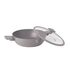 Berlingerhaus Ponev s titanovo površino in pokrovom 28 cm Taupe Collection BH-8098