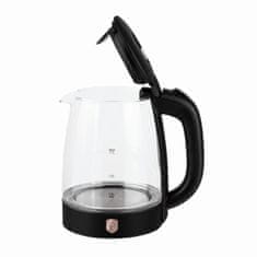 Berlingerhaus Stekleni čajnik 1,7 l Black Rose Collection BH-9505
