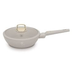 Berlingerhaus Globoka ponev s titanovo površino in pokrovom 24 cm Sahara Collection BH-8062