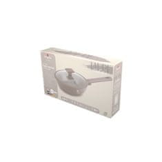 Berlingerhaus Globoka ponev s titanovo površino in pokrovom 24 cm Taupe Collection BH-8092