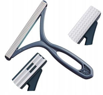 Korbi ODSTRANJEVALEC DLAKE IN FLUFA – SESALNA BRIŠČA ZA OBLAČILA, TALNE POVRŠINE IN TAPECIRUNKE, SIVA