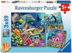 Ravensburger sestavljanka, Pod vodo, 3x49d