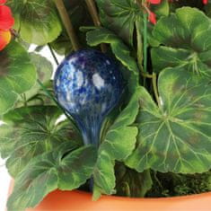 botle Komplet 6x steklenih razpršilnikov za namakanje za sobne rastline modre barve 200 ml