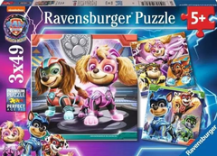 Ravensburger sestavljanka, Tačke na patrulji, 3x49d