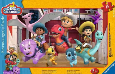   Ravensburger sestavljanka, Dino Ranč, 15/1