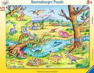   Ravensburger sestavljanka, Dinozavri, 15/1
