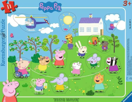 Ravensburger sestavljanka, Pujsa Pepa, 11/1