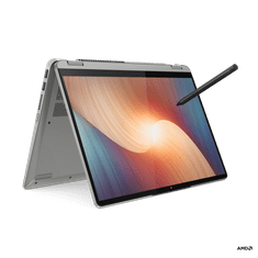 Lenovo IdeaPad Flex 5 prenosnik 35,56cm (14), WUXGA, R7 5700U, 16GB, 512GB, W11H, Wi-Fi6, Claud Grey (82R900HCSC)