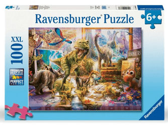   Ravensburger sestavljanka, Dinozavri, 100/1