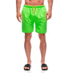 Edoti Moške plavalne hlače W499 zelene MDN125653 XXL
