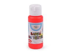 Barva za tekstil 60 ml - neonsko fluorescentna oranžna
