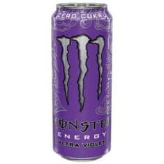 MONSTER ENERGY Ultra Violet energijska pijača, 0,5 l pločevinka