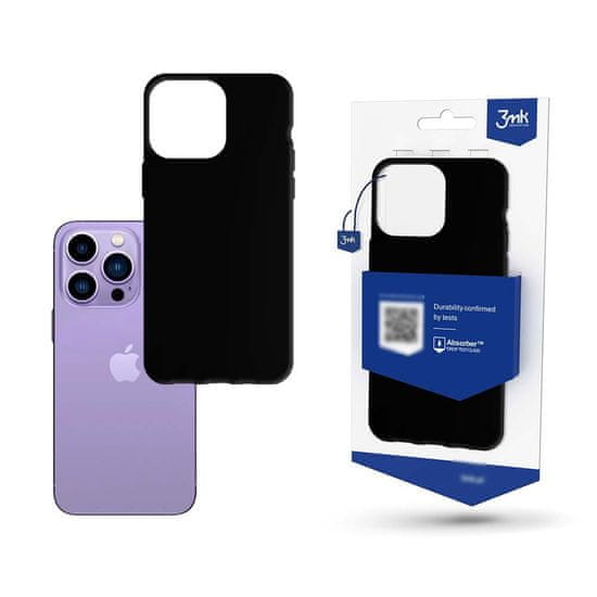 3MK Etui MATT CASE za Apple iPhone 15 Pro - črn