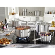 Zwilling J.A.Henckel Twin Classic set 4 loncev s pokrovi iz nerjavečega jekla