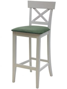 eoshop INA bukov oblazinjen barski stol Z190 (barva: naravna)