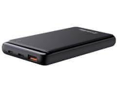 ColorWay powerbank/ 10 000 mAh/ USB QC3.0/ USB-C Power Delivery 18W/ Micro-USB/ Črna