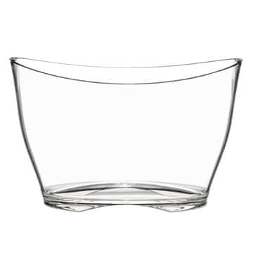 Waf posoda za hlajenje Iceberg 40x29,5xh.24,8cm / ovalna / akril