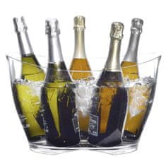 Waf posoda za hlajenje Iceberg 40x29,5xh.24,8cm / ovalna / akril