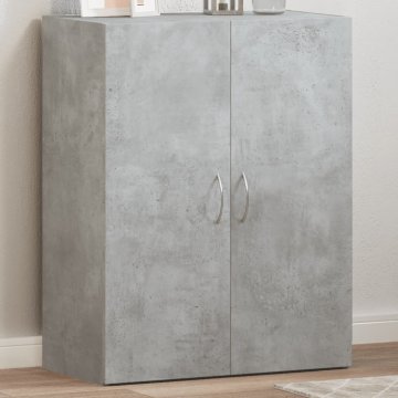 shumee Arhivska omara betonsko siva 60x32x77.5 cm inženirski les