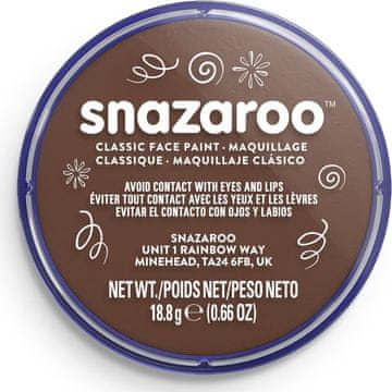 Snazaroo barva za obraz svetlo rjava 18ml