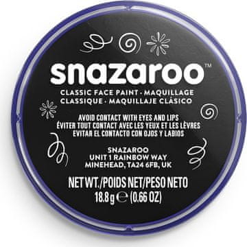 Snazaroo barva za obraz črna 18ml