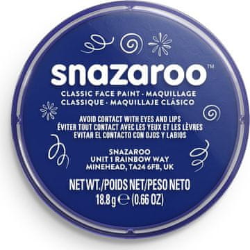 Snazaroo barva za obraz temno modra 18ml