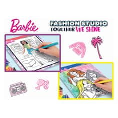 Lisciani Barbie Fashion Studio kreativna pobarvanka (12808)