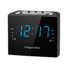 Krüger&Matz Moderna LED elektronska FM radio budilka