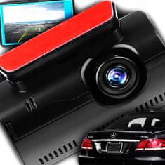 Dexxer Armaturna avto kamera snemalna Full HD LCD 3" + zadnja IR kamera