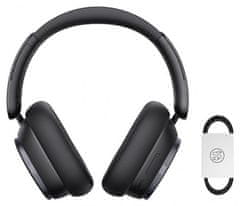 BASEUS Bowie H1 Pro naglavne slušalke, Bluetooth, črne