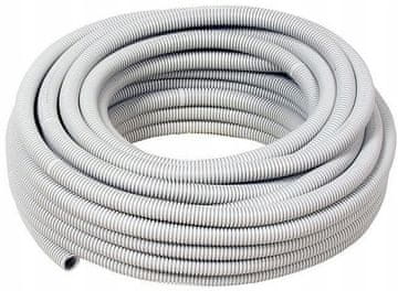 shumee Kabelska cev z daljinskim upravljalnikom, kolut 20 mm, 25 m, RKGL 320N, siva