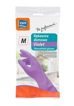 Ravi Trpežne gumijaste čistilne rokavice "M"