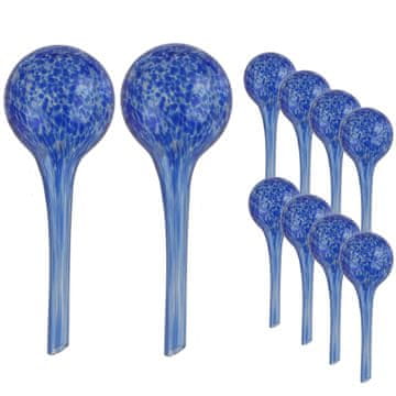 botle Komplet 10x steklenih razpršilnikov za namakanje za sobne rastline modre barve 100 ml